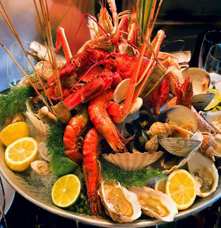 Plateau de fruits de mer frais Port-Vendres